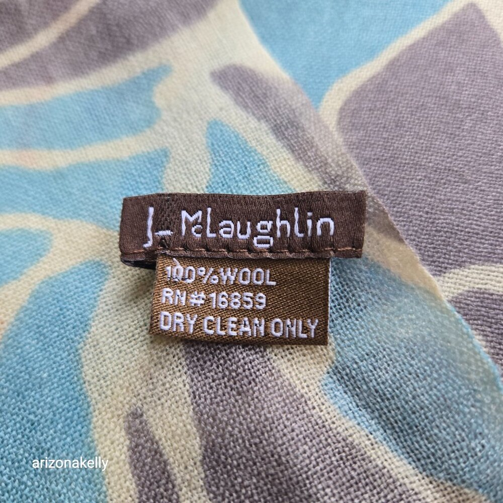 J. McLaughlin Wool Lightweight Scarf - Picture 4 of 9